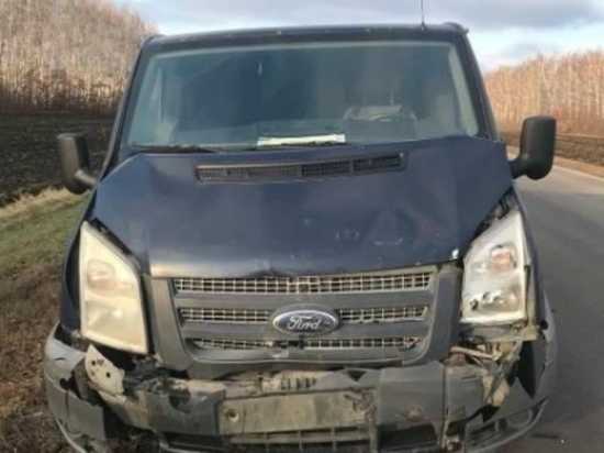 В Ржаксинском районе водитель микроавтобуса протаранил УАЗ
