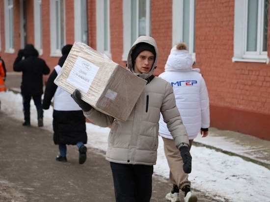 Ещё десять тонн гуманитарного груза отправилось на Донбасс из Серпухова
