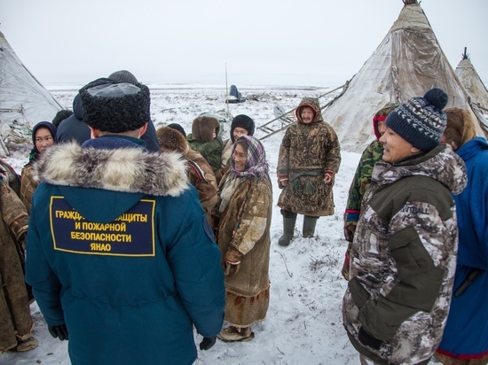 В Ямальском районе больше 100 тундровиков эвакуировались из зоны падения обломков ракеты