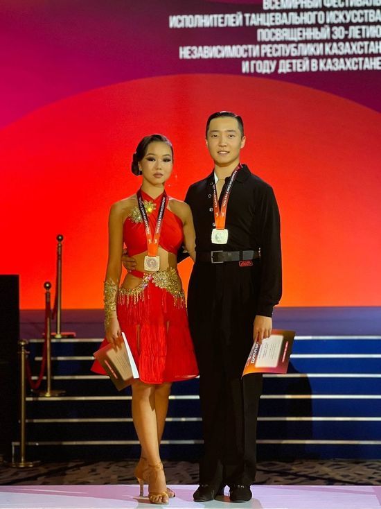 Спортсмены Кыргызстана стали победителями и на турнире по танцам в Казахстане