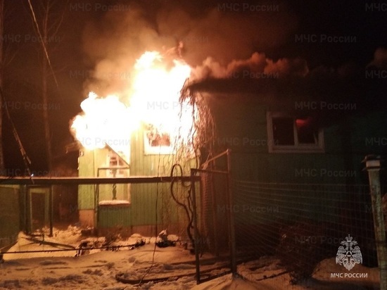 В Калужской области на пожаре дома сгорел 66-летний мужчина