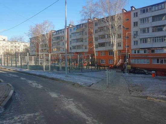 В Белгороде завершили благоустройство жилого квартала по улице Маяковского