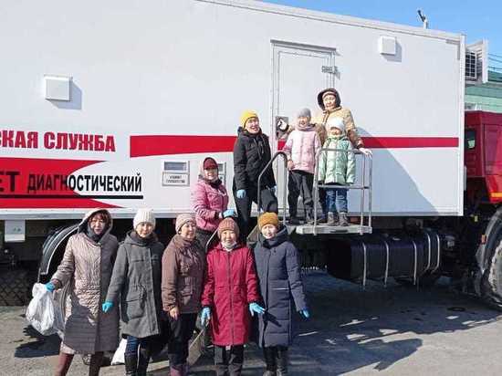 В Верхоянском районе Якутии 713 человек прошли диспансеризацию в мобильном медкомплексе