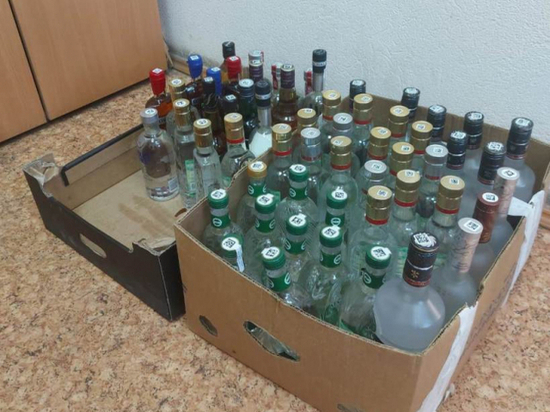 Более 30 литров алкоголя изъяли из незаконного оборота в вологодском баре