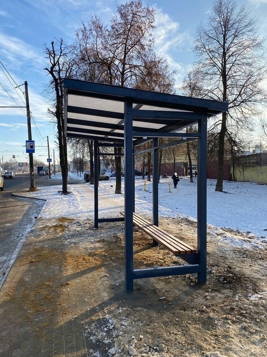 В Орле поставят 29 остановок до конца года