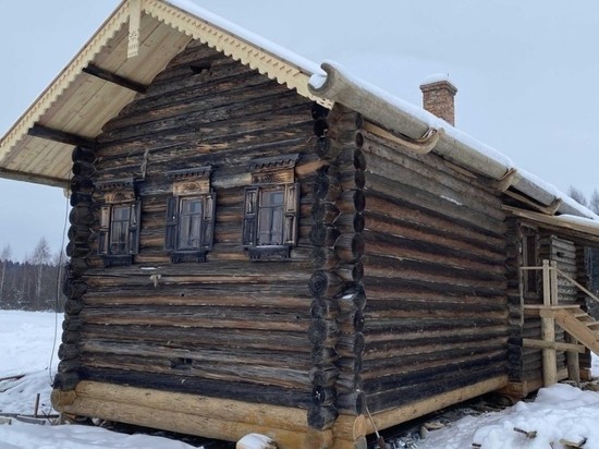 Завершилась реставрация дома Слободиной под Вологдой