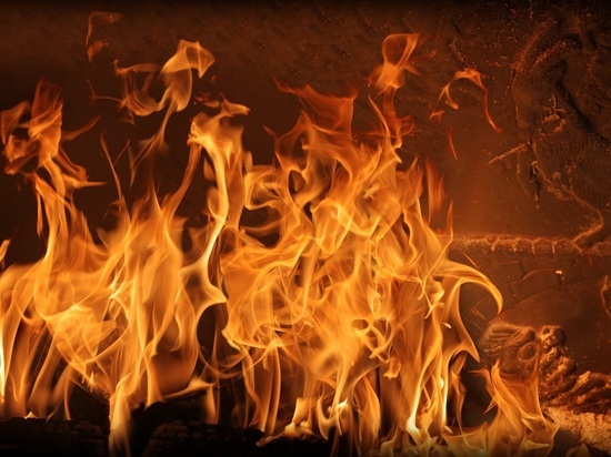 «ГАЗель» загорелась в центре Нижнего Новгорода