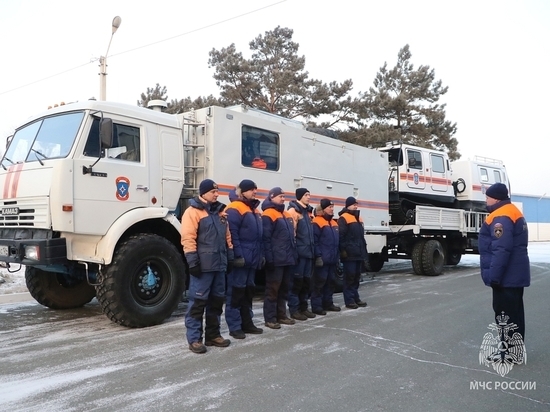 Спасатели выехали на дежурство в село Приисковое
