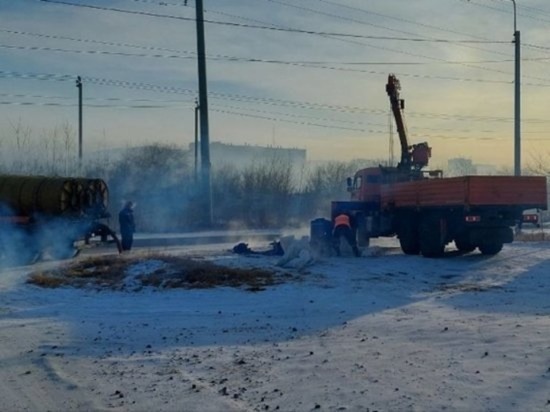 Фекальное озеро в мкр Читы образовалось из-за засора канализации мусором