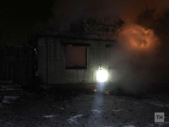 Получил пенсию, выпил и сгорел в собственном доме житель Татарстана