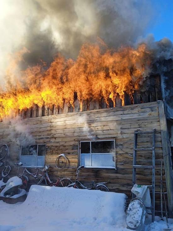 В Бурятии за минувшие сутки горели три гаража
