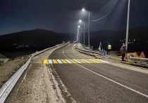 Открыта световая проекция в поселке Дарасуне, которая стала вторым таким пешеходным переходом на забайкальских региональных дорогах