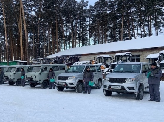 Томские лесники получили новые автомобили на 9,9 миллионов рублей
