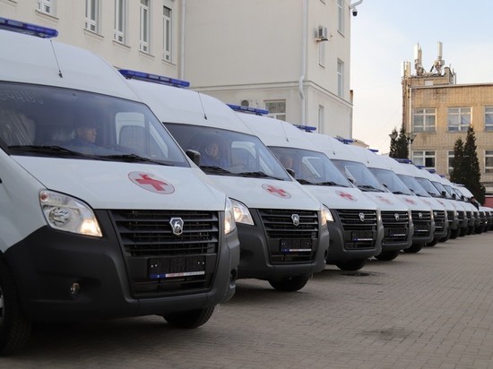 Рязанская область получила 15 автомобилей скорой помощи