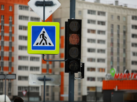 На выезде из Челябинска установлены три светофора