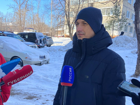 Уборку снега в Хабаровске проверили сотрудники Госжилинспекции