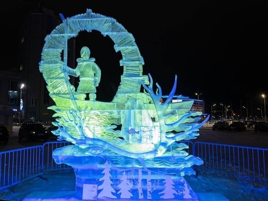 В Новом Уренгое назвали победителей фестиваля ледовых скульптур