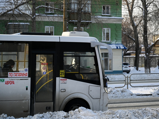В Челябинске на ходу загорелась маршрутка