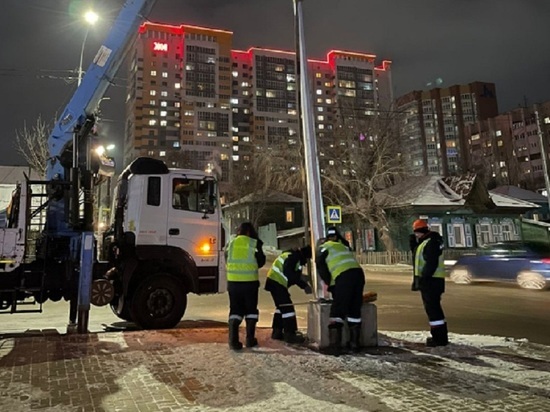 В Барнауле установят 26 новых фонарей в переулке Ядринцева