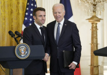 Президенты США и Франции Байден и Макрон стремятся урегулировать торговый конфликт между Вашингтоном и Европой и выступить единым фронтом в поддержку Украины