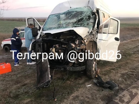 ГИБДД: водитель попавшей в ДТП «ГАЗели» на Ставрополье сошел с маршрута