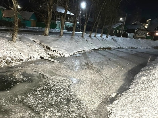 Костромские везения: провалившегося под лед в Нерехте школьника вытащили из полыньи случайные прохожие