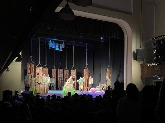 Более 800 зрителей посмотрели спектакль Серпуховского театра по Пушкинской карте