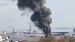 Последствия взрыва в турецком порту Самсун попали на видео