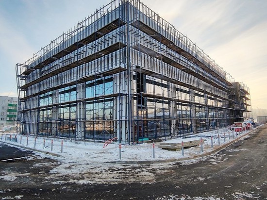 Спортивный комплекс в Марфино готов на 75%