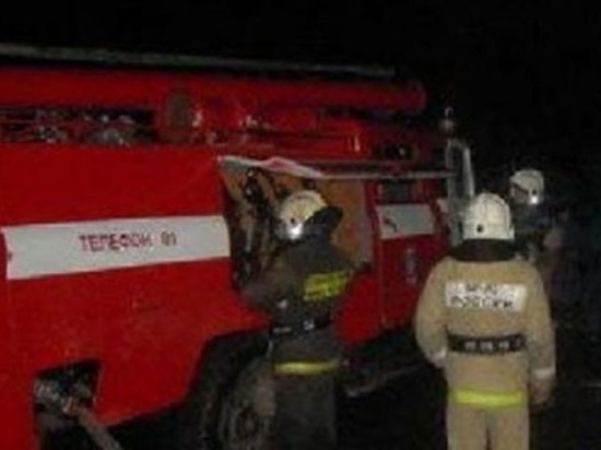В Оренбургском районе на пожаре погиб человек