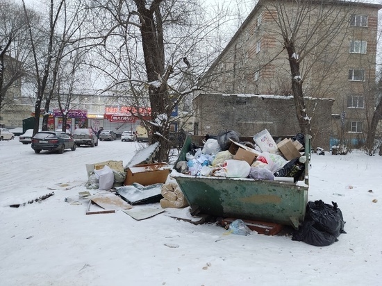 Регоператор пообещал жителям Томска убрать свалки на контейнерных площадках
