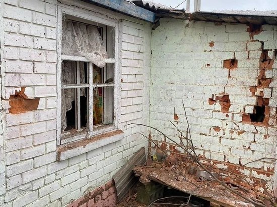 В результате обстрела Валуйского горокруга Белгородской области повреждены три дома