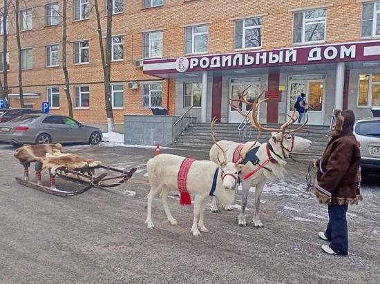 Оригинально выписалась из роддома жительница Одинцово