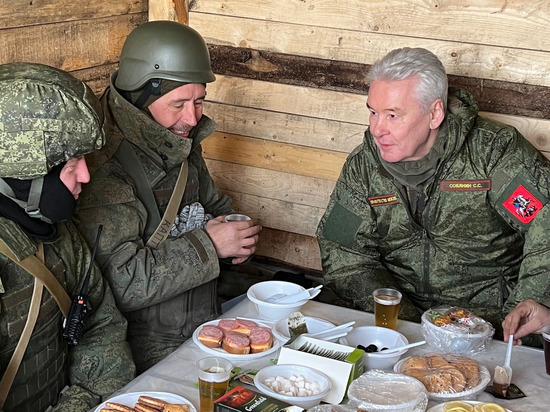 Собянин сообщил, что побывал «на линии обороны» в зоне спецоперации