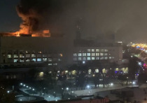 Пожар на складе Микояновского мясокомбината на улице Талалихина в юго-восточном административном округе Москвы локализован