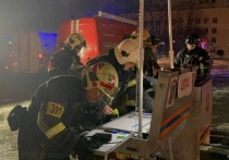 Пожар на складе Микояновского мясокомбината на улице Талалихина в Москве полностью потушен спустя два часа после первого сообщения о пожаре
