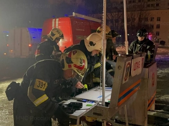 Пожар на складе Микояновского мясокомбината в Москве полностью потушили