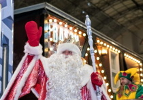 Прибытие поезда Деда Мороза в Йошкар-Олу запланировано на 8 часов 10 минут 5 декабря.