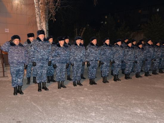 Отряд полиции Хакасии отправляется в командировку на Северный Кавказ