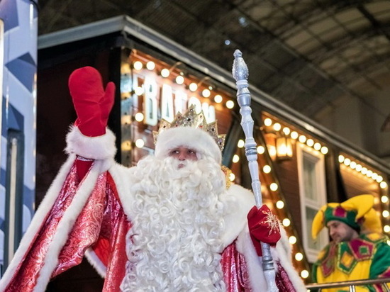 Утром 5 декабря в Йошкар-Олу прибудет поезд Деда Мороза
