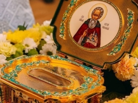 Частица святых мощей преподобного Сергия Радонежского прибудет в Ижевск