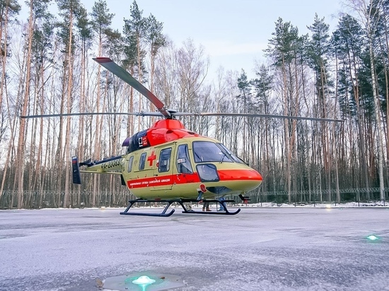 Комитет по транспорту построил вертолетную площадку при больнице № 40 в Сестрорецке