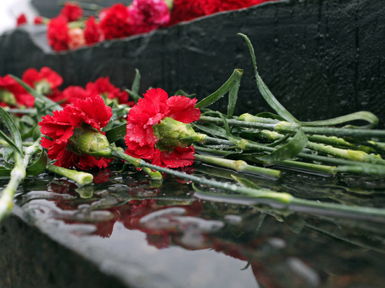 На «Синявинских высотах» в Кировском районе захоронили останки красноармейцев