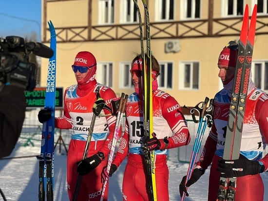 Лыжную гонку в Хакасии транслировали в прямом эфире