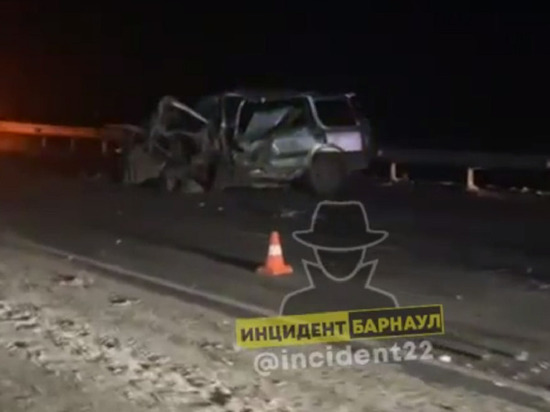 Четыре человека пострадали в жестком ДТП на трассе «Бийск-Белокуриха»