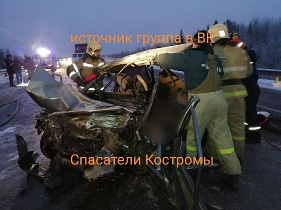 Два человека погибли в автокатастрофе на трассе «Кострома-Шарья-Киров-Пермь»