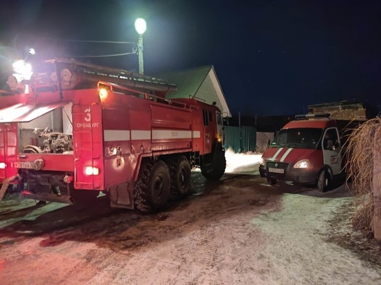 Четыре человека погибли на пожаре в Оренбурге