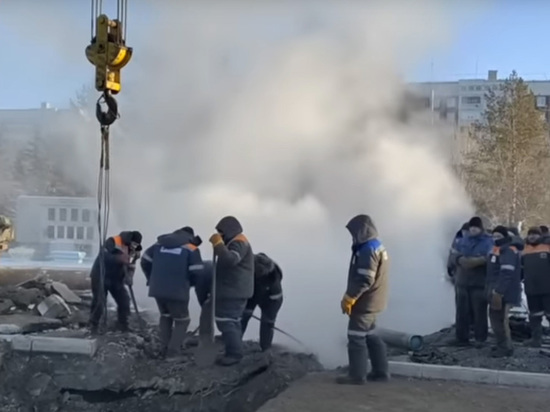 Что происходит в казахстанском городе, где полопались все теплосети