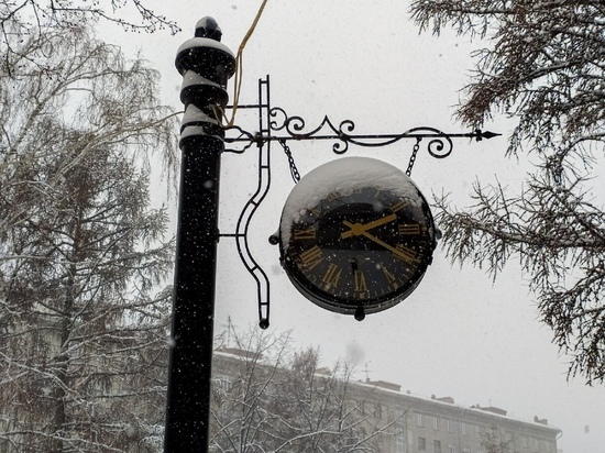 До -23 градусов прогнозируется в Новосибирске в понедельник, 5 декабря