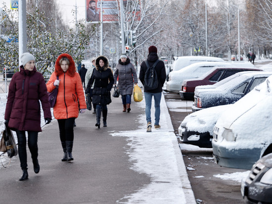 Небольшой снег и минус восемь градусов ожидается в Псковской области 5 декабря